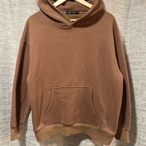 Efan Women’s Oversized Brown Hoodie